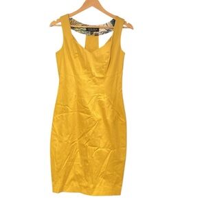 Hilton Hollis Mustard Yellow Dress